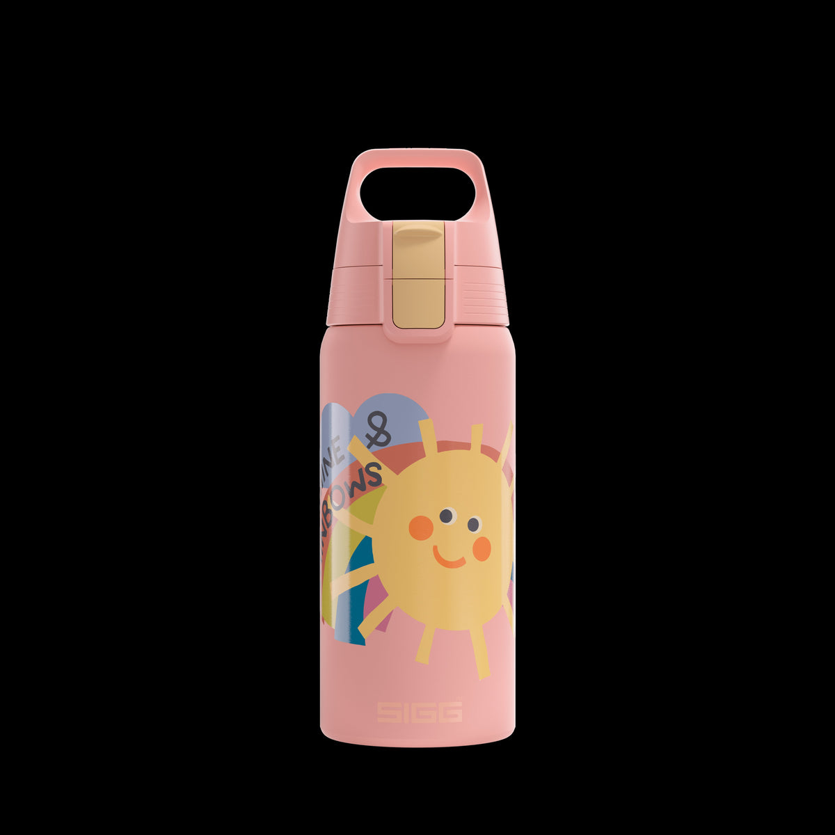 SIGG Shield Therm One Kids vattenflaska barn sunshine, produktbild