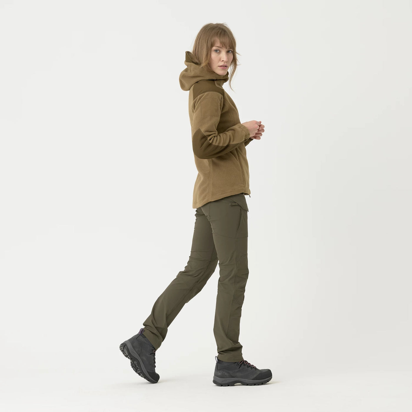 Helikon-Tex Women's Cumulus Fleecejacka – Taiga-grön