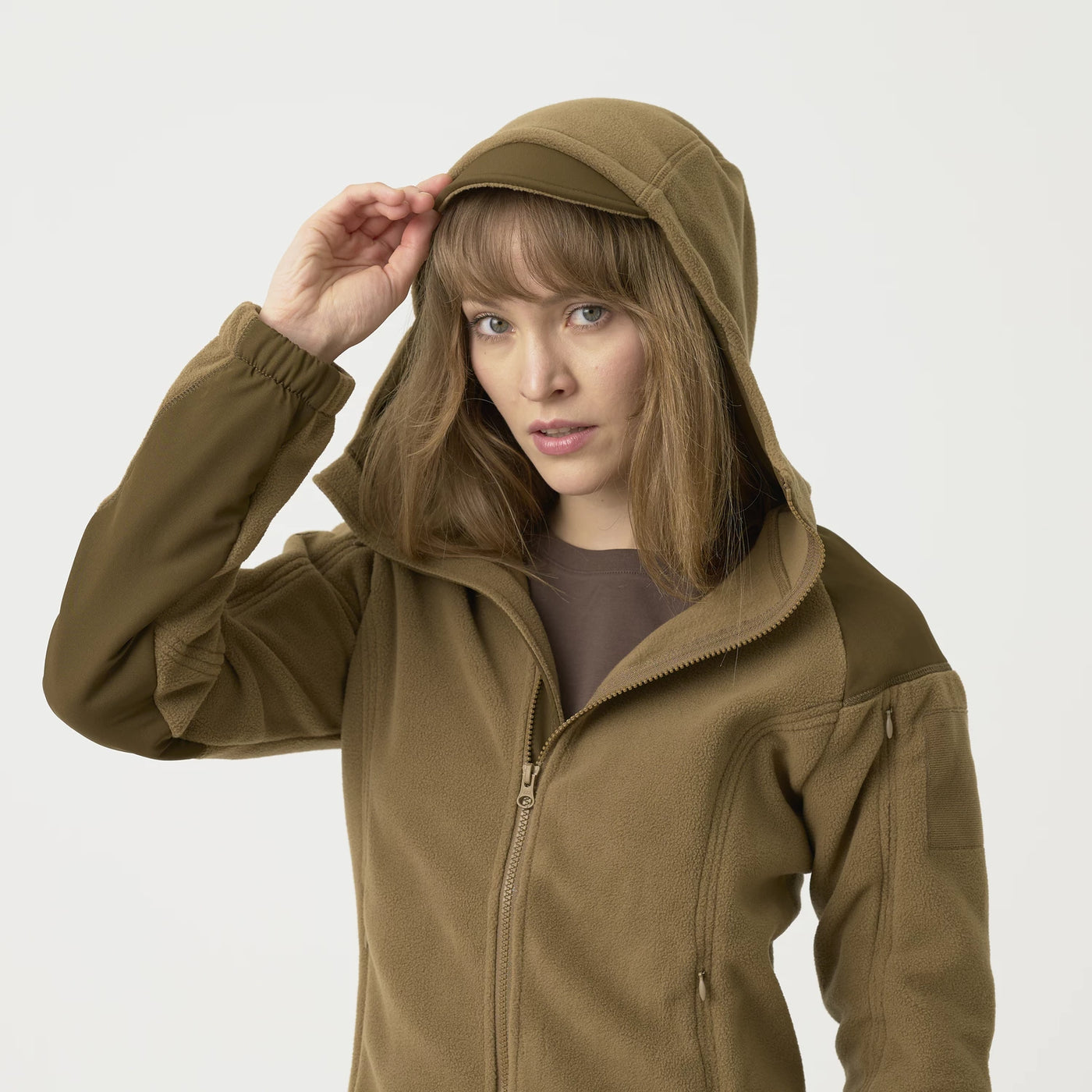 Helikon-Tex Women's Cumulus Fleecejacka – Taiga-grön