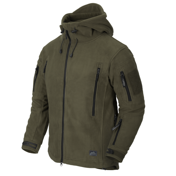 Helikon-Tex Patriot Jacket Double Fleece - Olivgrön