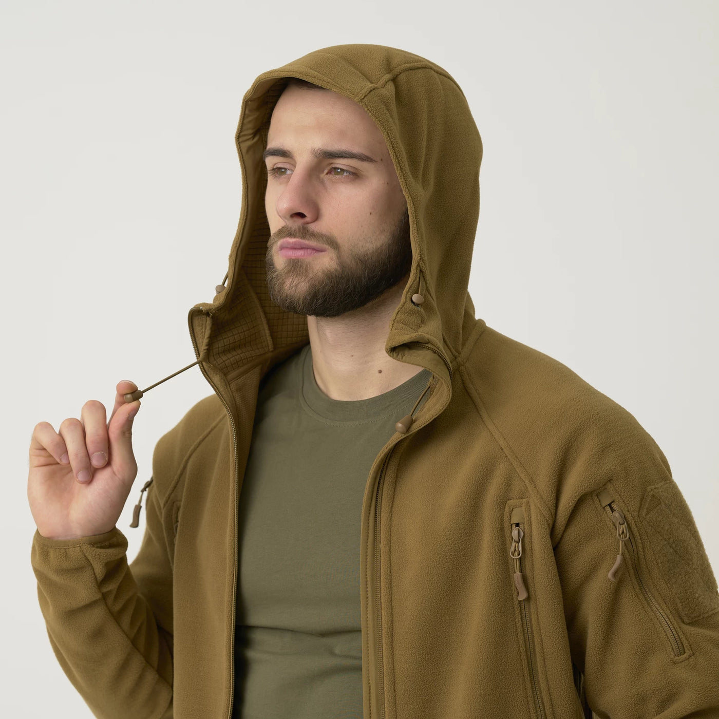 Helikon-Tex Patriot Mk 2 Fleecejacka – Olivgrön