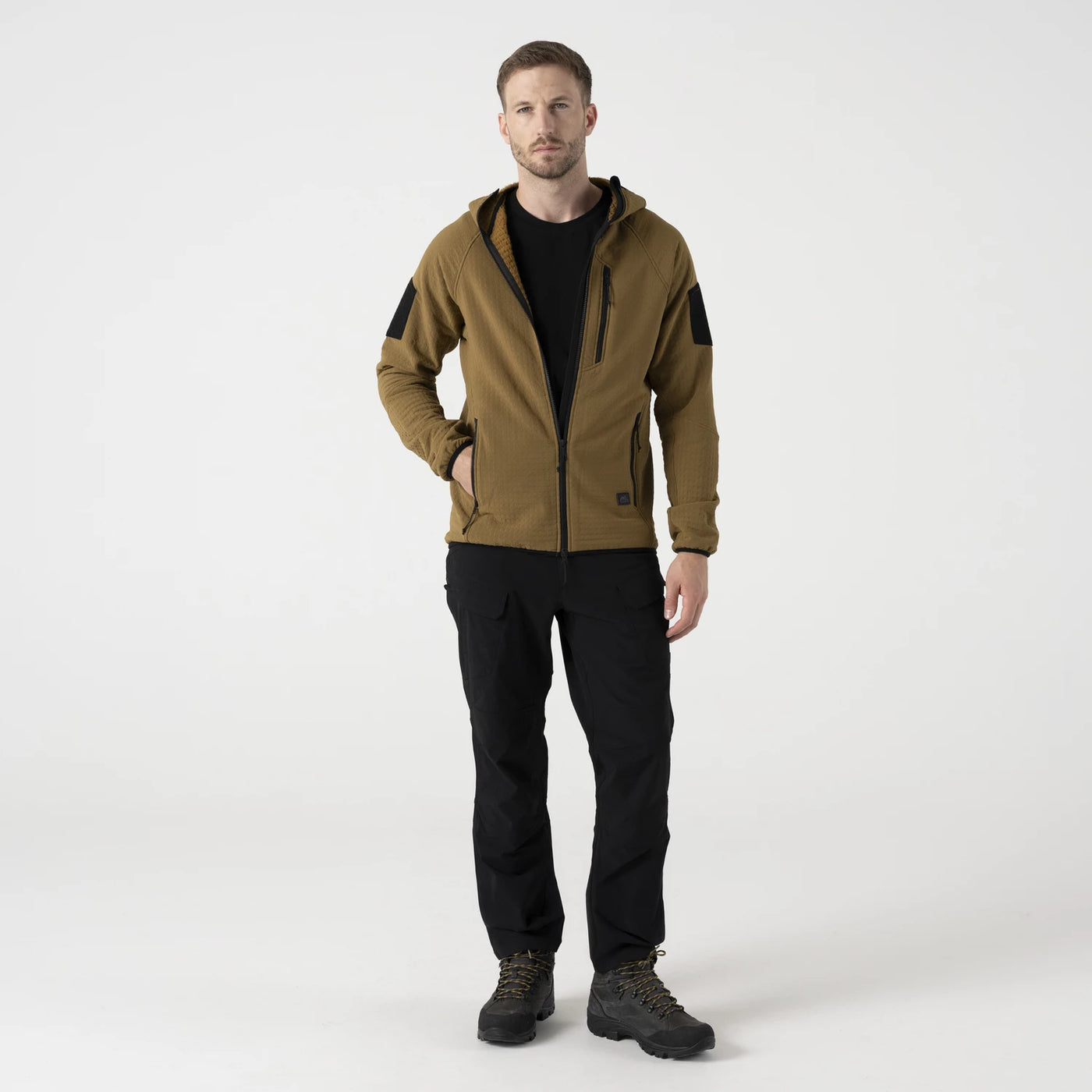 Helikon-Tex Patriot Pro Fleece Fleecejacka – Taiga-grön