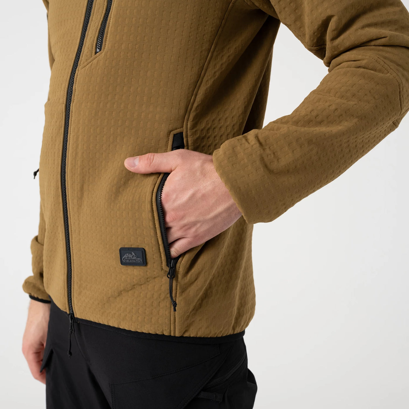 Helikon-Tex Patriot Pro Fleece Fleecejacka – Taiga-grön