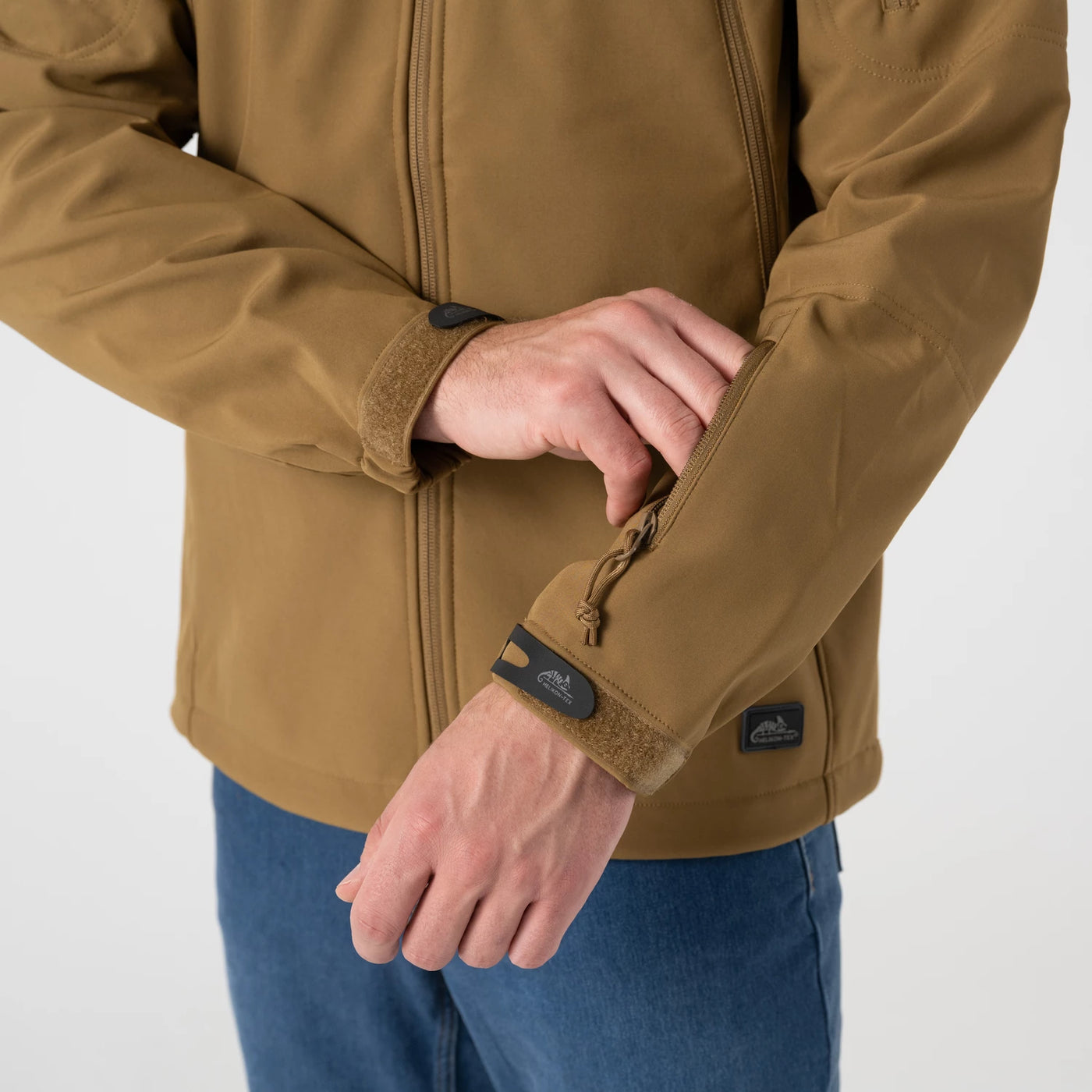 Helikon-Tex Gunfighter Softshelljacka Shark Skin Windblocker - Olive Green