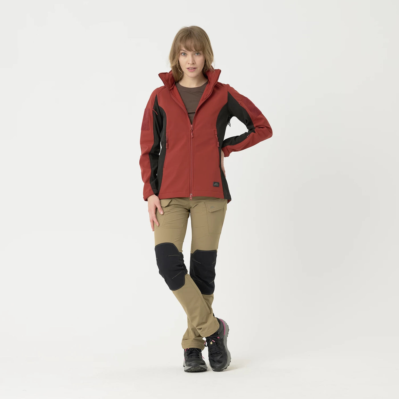 Helikon-Tex Gunfighter Women's Softshelljacka – Taiga-grön/Svart