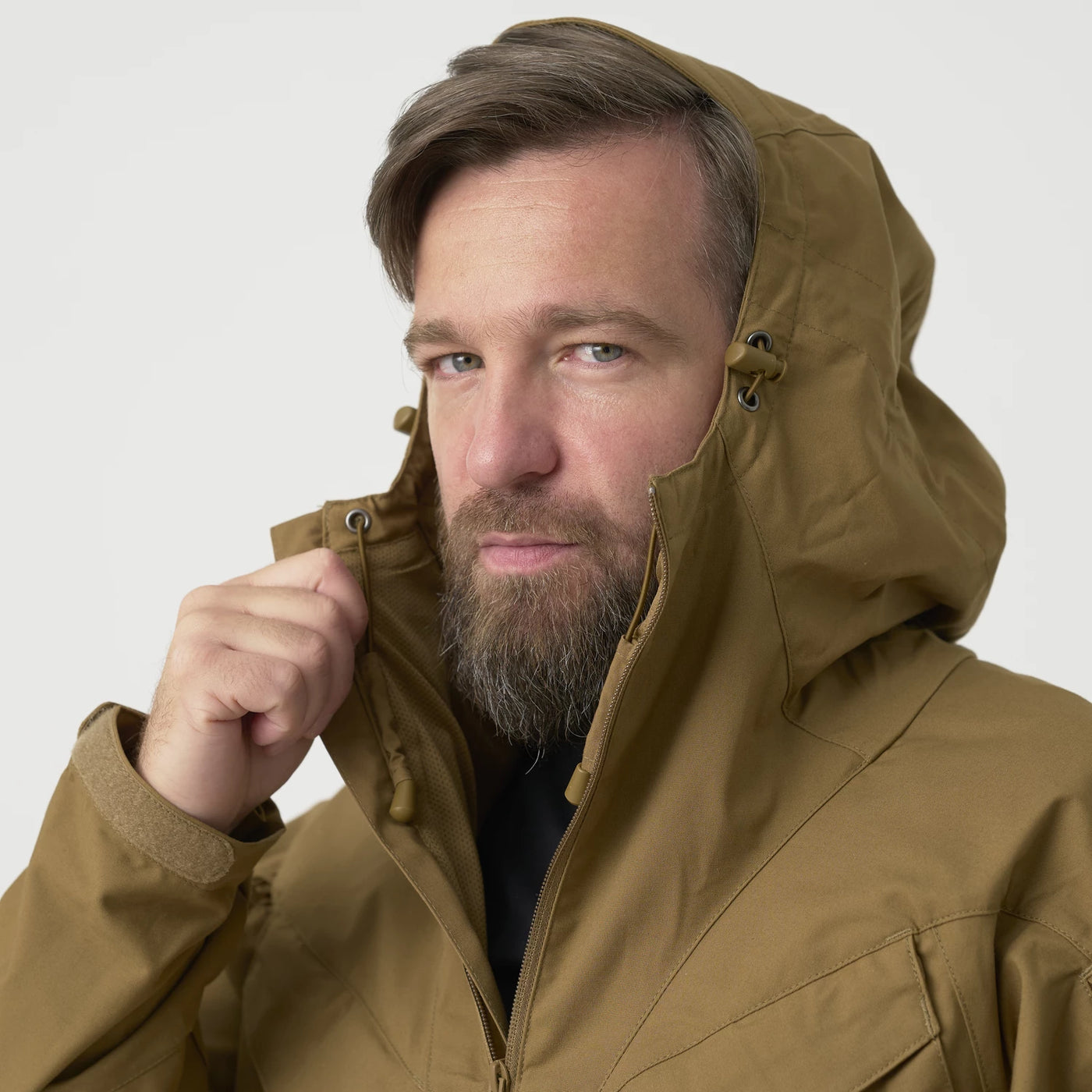 Helikon-Tex Pilgrim Anorak – Jordbrun/Svart