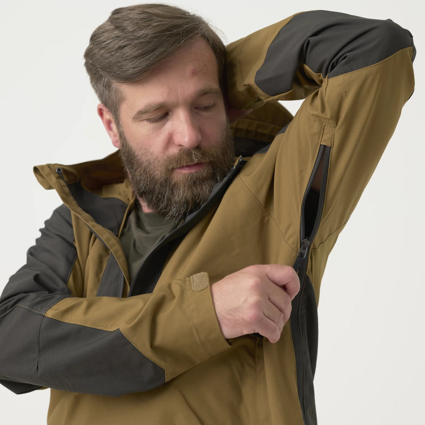 Helikon-Tex Woodsman Anorak – Jordbrun/Svart