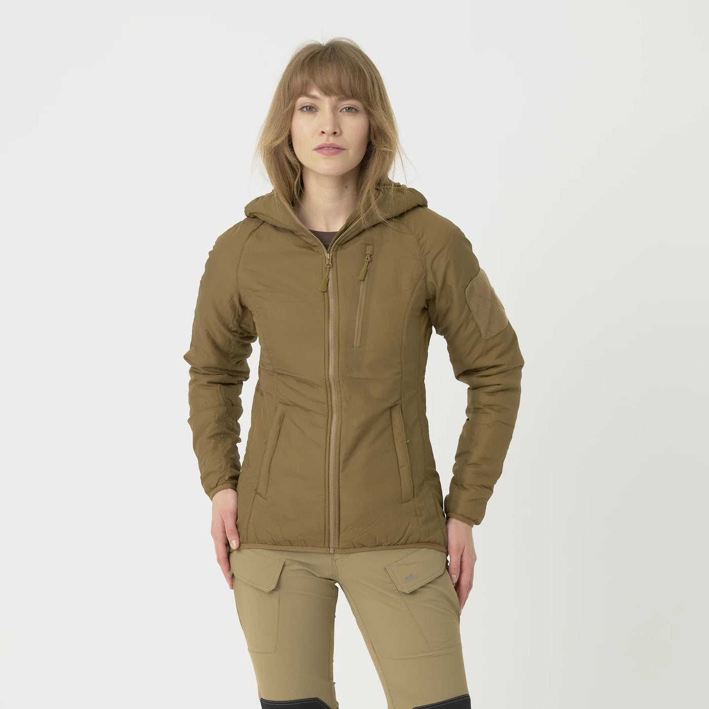 Helikon-Tex Women's Wolfhound Hoodie – Taiga-grön