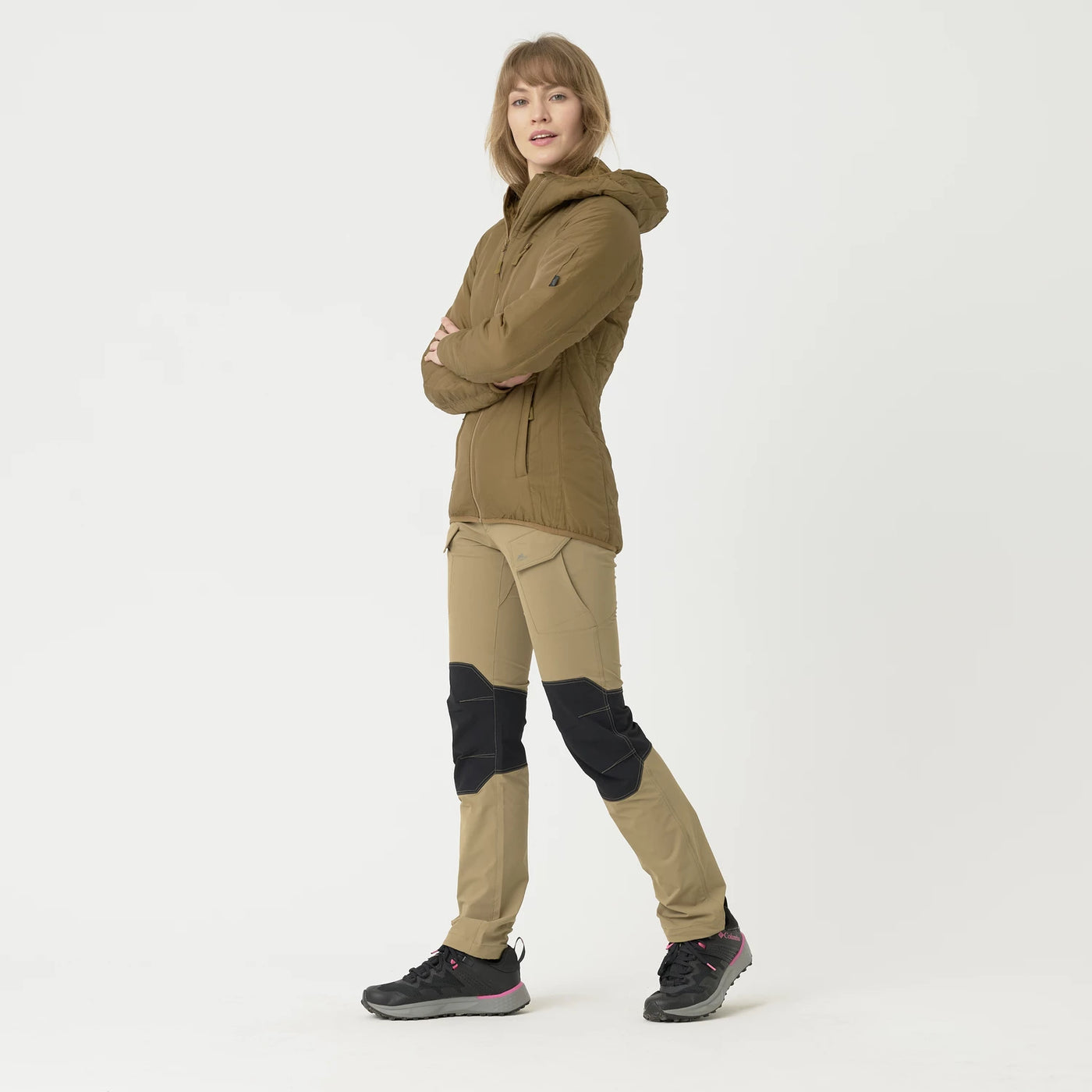 Helikon-Tex Women's Wolfhound Hoodie – Taiga-grön