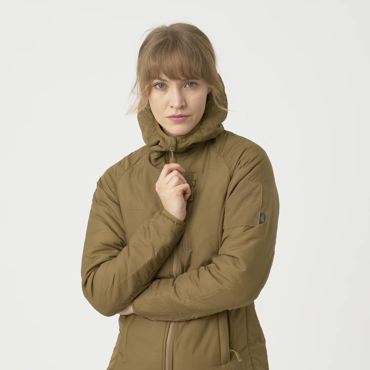 Helikon-Tex Women's Wolfhound Hoodie – Taiga-grön