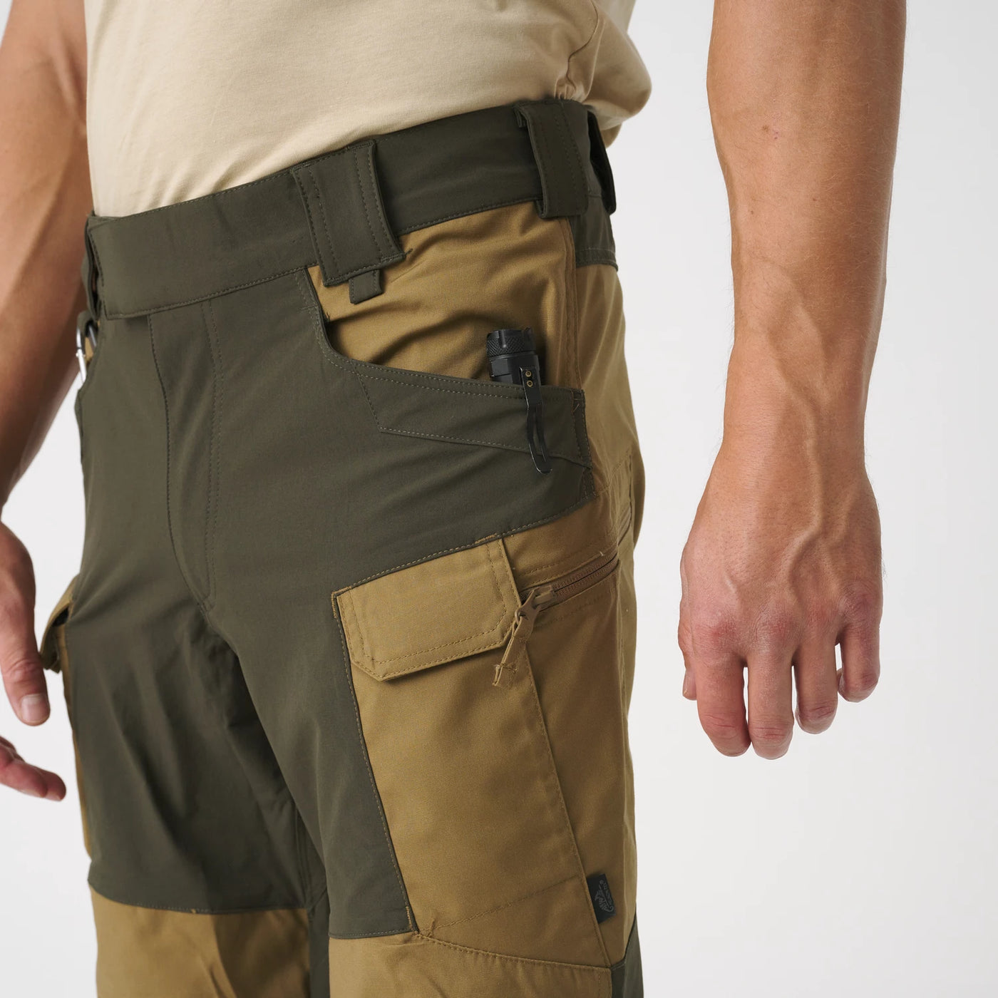 Helikon-Tex Hybrid Outback Byxor – Taiga-grön/Svart