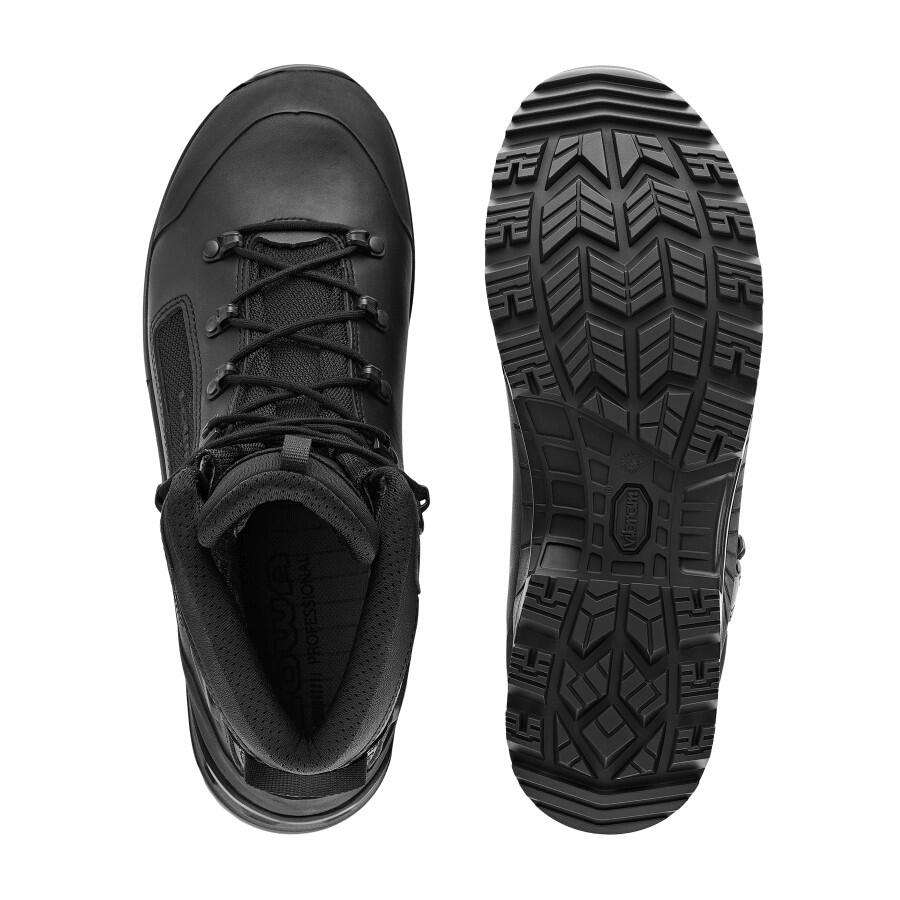 Lowa Breacher GTX Mid polis- och militärkänga i svart