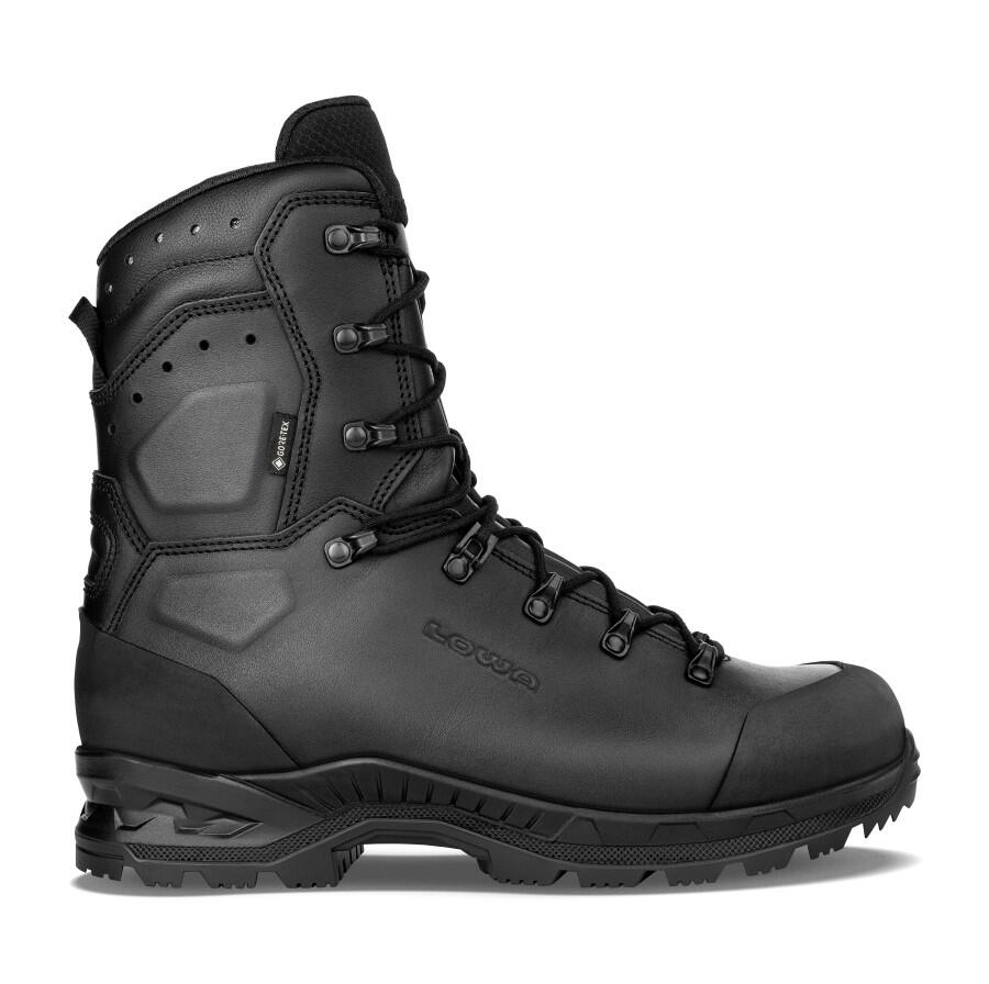 Lowa Combat Boot MK2 GTX hög poliskänga i svart