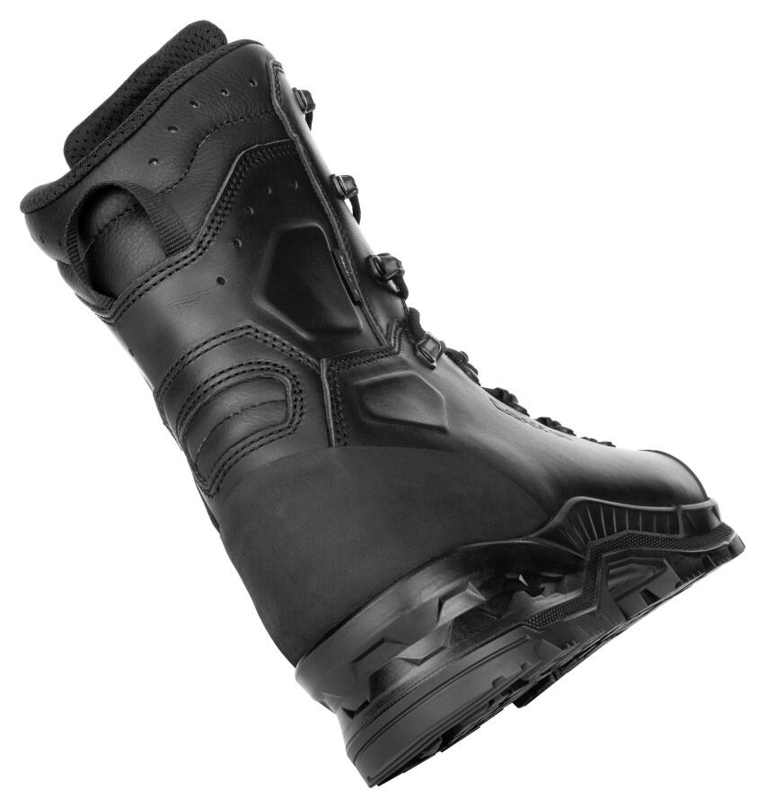 Lowa Combat Boot MK2 GTX hög poliskänga i svart