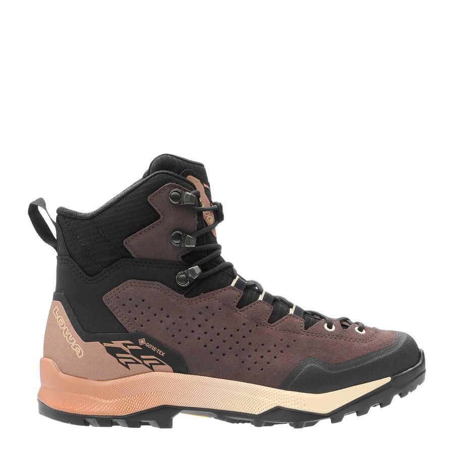 Lowa Explorer GTX Mid Ws vandringskänga dam i vinröd