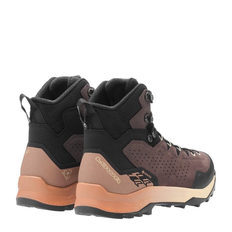 Lowa Explorer GTX Mid Ws vandringskänga dam i vinröd
