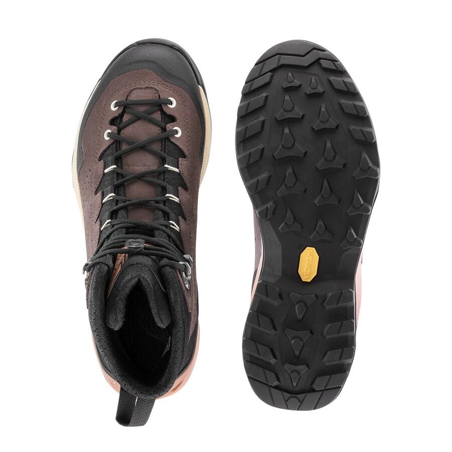 Lowa Explorer GTX Mid Ws vandringskänga dam i vinröd