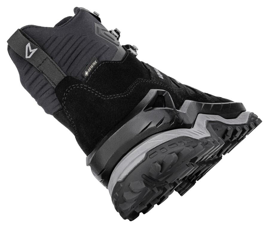 Lowa Innovo GTX Mid vandringskänga i svart och grått