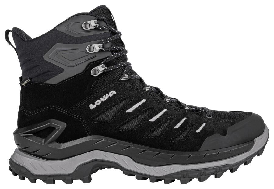 Lowa Innovo GTX Mid vandringskänga i svart och grått
