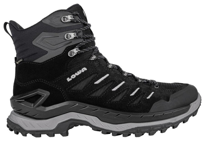 Lowa Innovo GTX Mid vandringskänga i svart och grått
