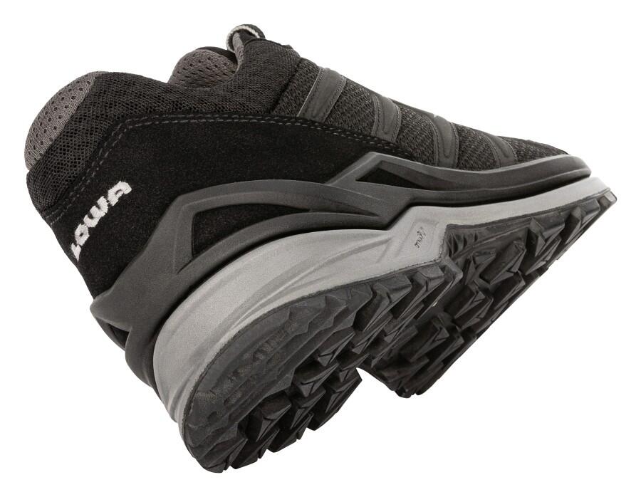 Lowa Innox Pro GTX LO lätt vandringssko i svart och grått