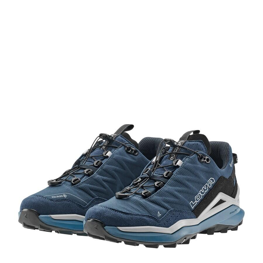 Lowa Maddox Pro GTX LO SL vandringssko i marinblått