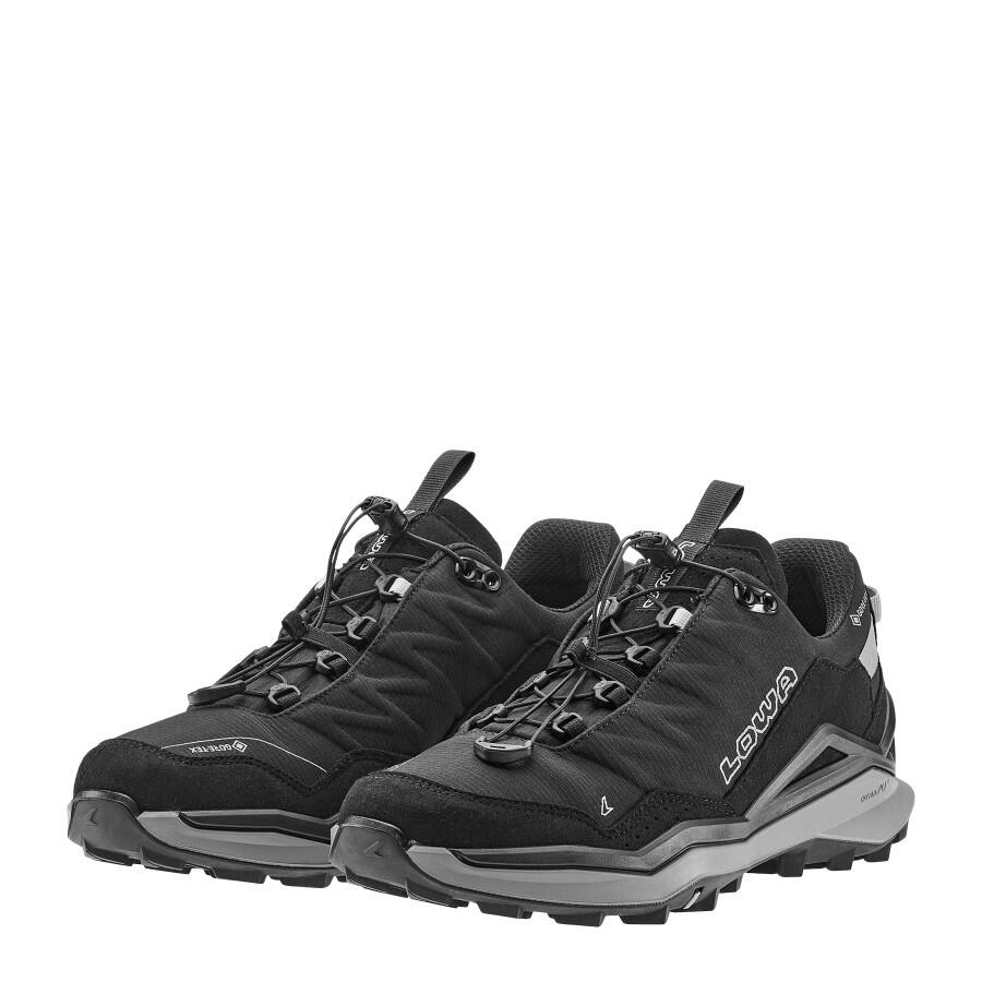 Lowa Maddox Pro GTX LO SL vandringssko i svart och grått