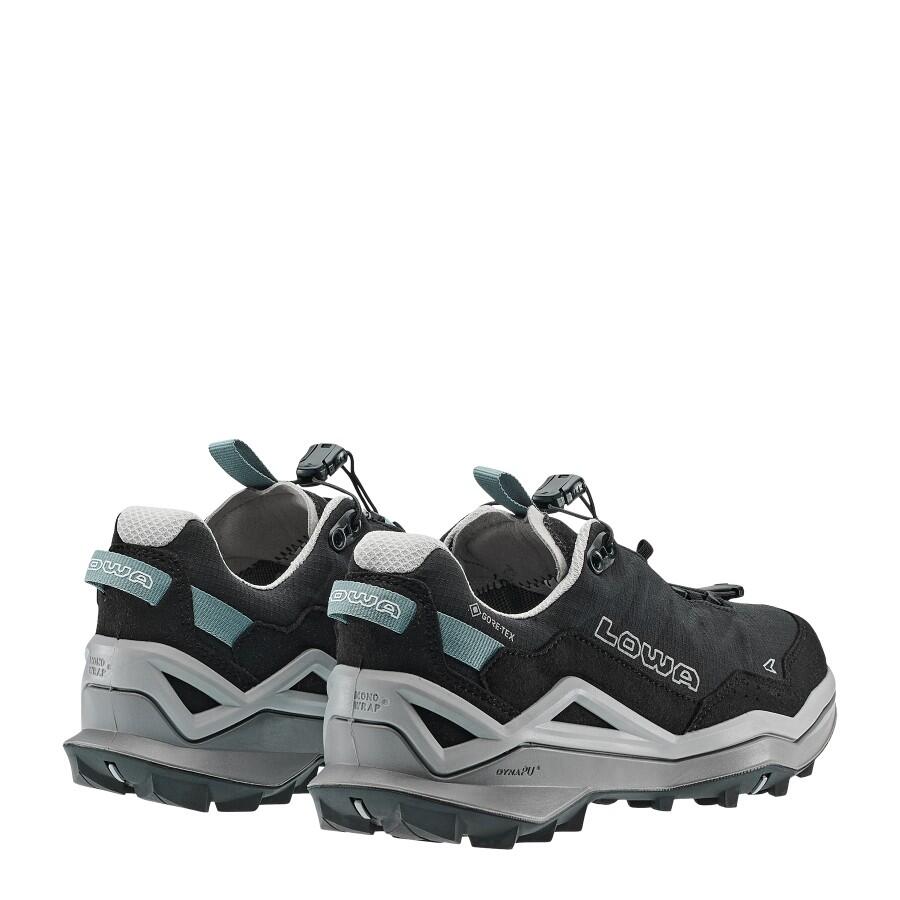 Lowa Maddox Pro GTX LO SL WS vandringssko för dam i svart