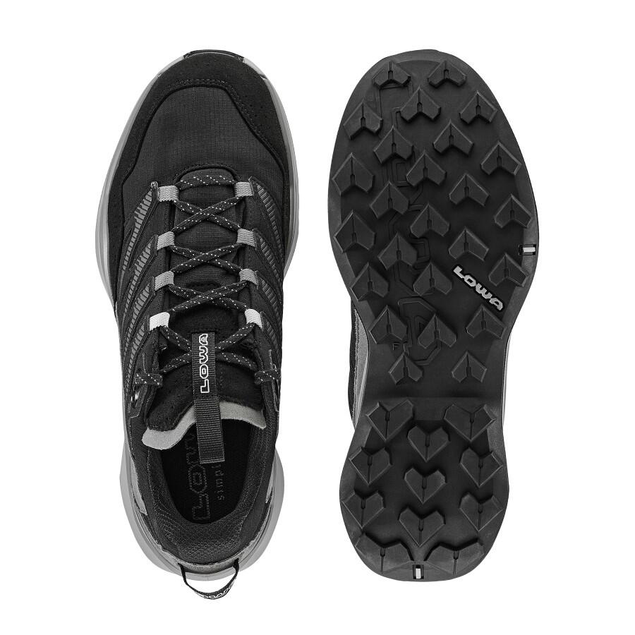 Lowa Maddox Pro GTX Lo Wide svart vandringssko