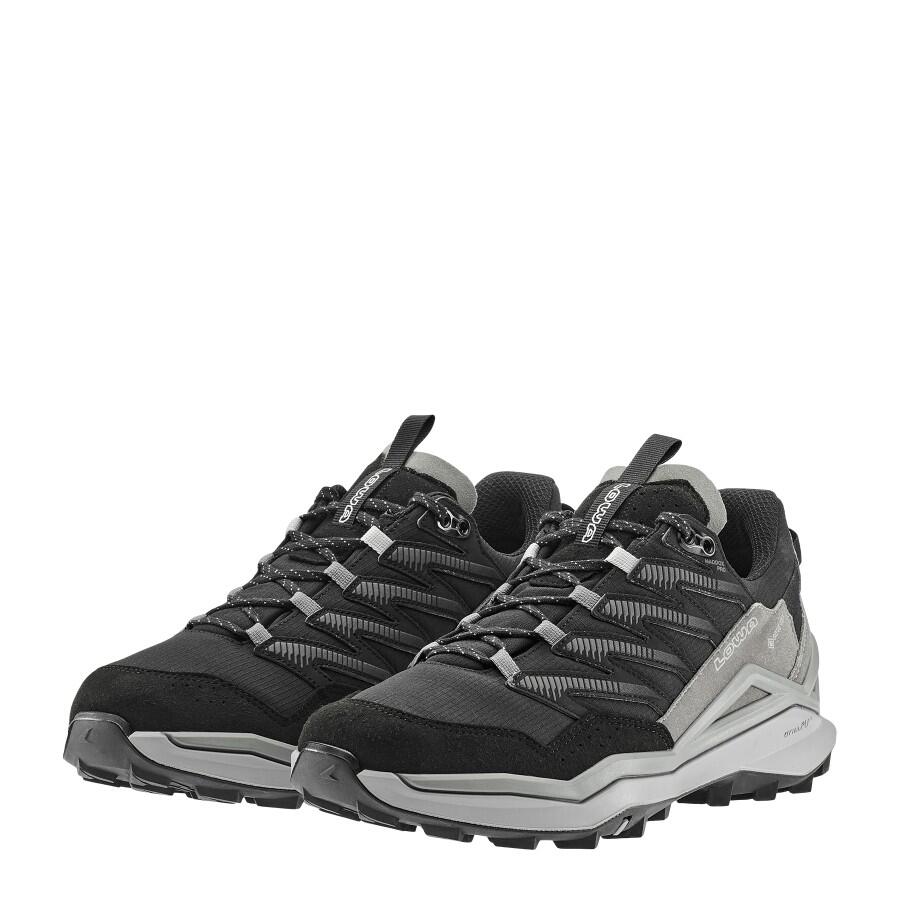 Lowa Maddox Pro GTX Lo WS Wide svart vandringssko för dam