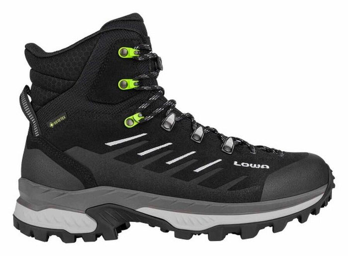 Lowa Randir GTX Mid sportig vandringskänga i svart och grått