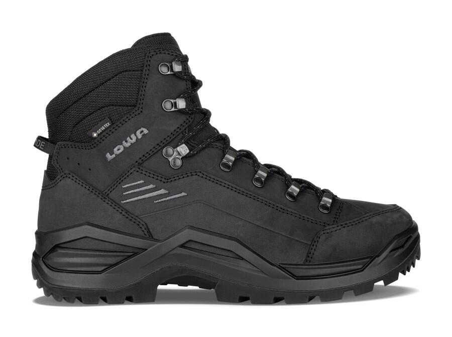 Lowa Renegade Evo GTX Mid vandringskänga i svart (Deep Black)