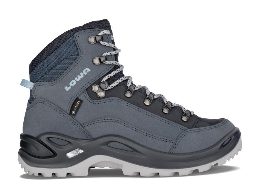 Lowa Renegade GTX Mid WS vandringskänga i blått för dam