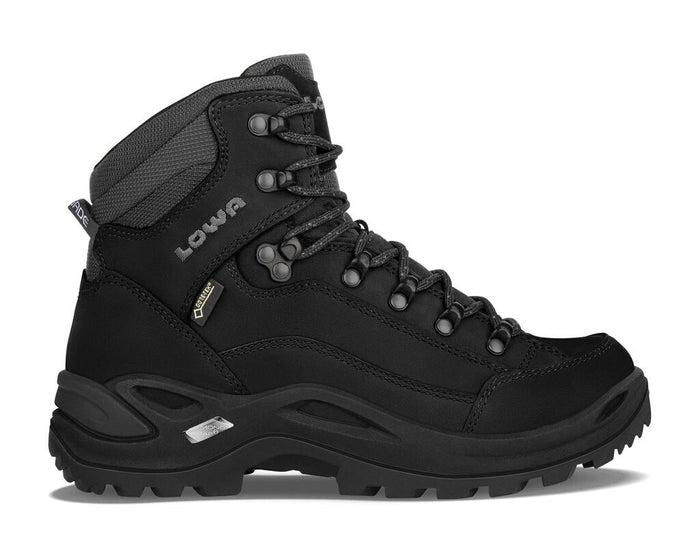 Lowa Renegade GTX Mid WS vandringskänga för dam i svart