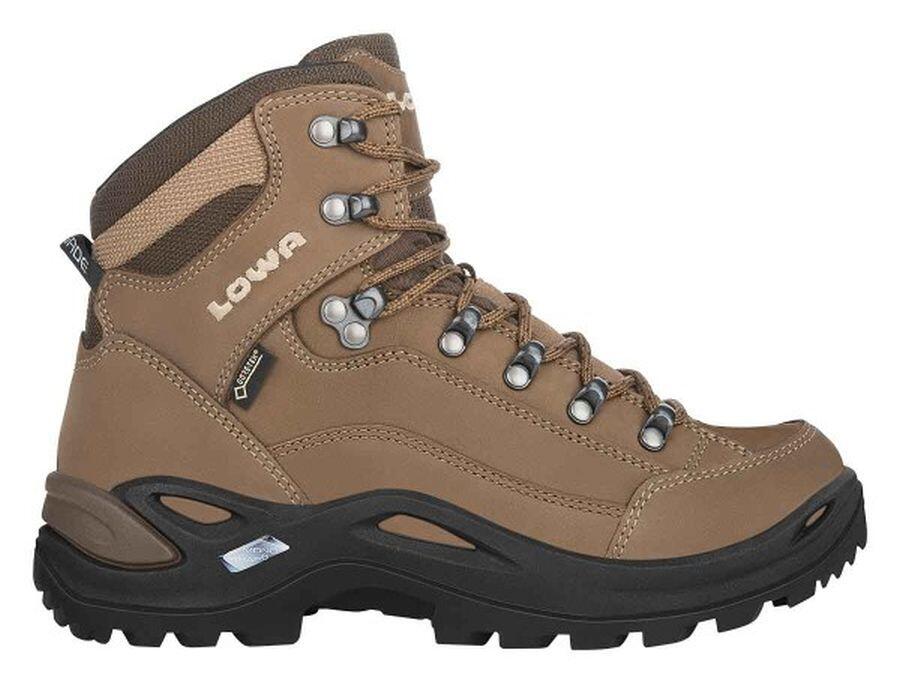 Lowa Renegade GTX Mid WS vandringskänga i taupe för dam