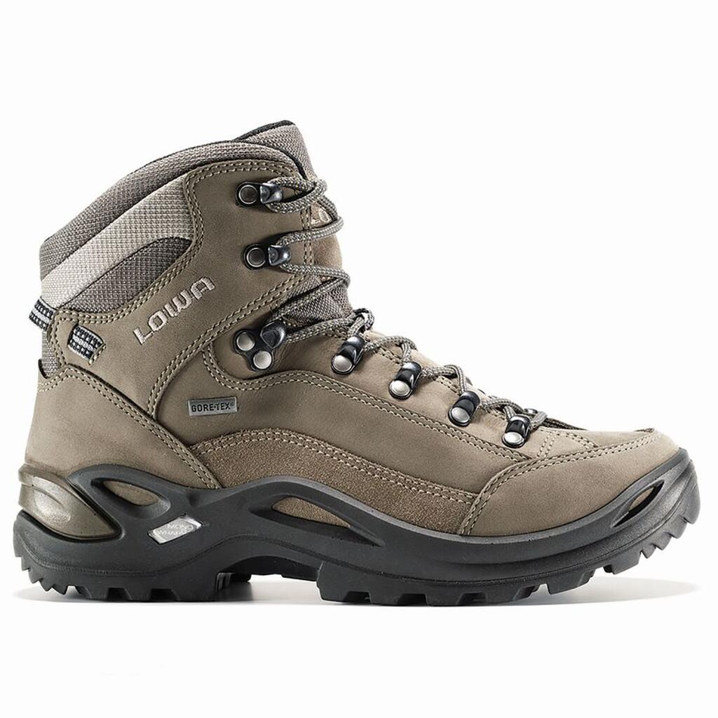 Lowa Renegade GTX Mid i färgen Pebble, vandringskänga dam med bred läst
