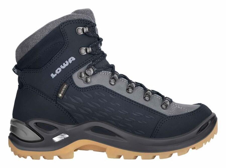 Lowa Renegade Warm GTX Mid WS vinterkänga för dam i marinblått