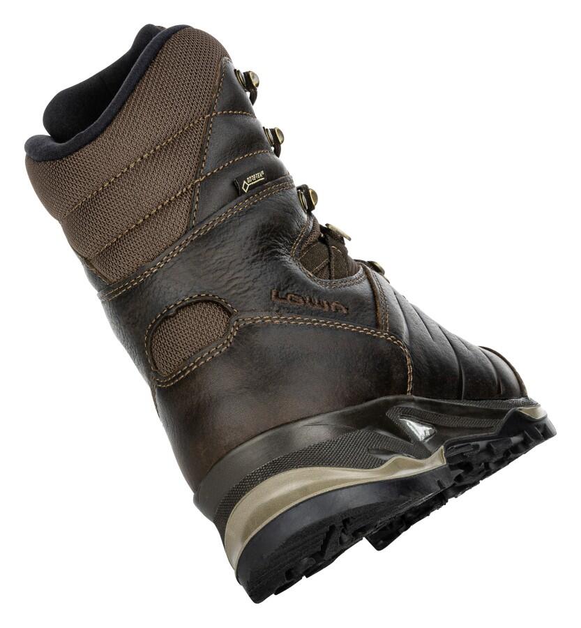 Lowa Yukon Ice II GTX WS mörkbrun varm vinterkänga för dam