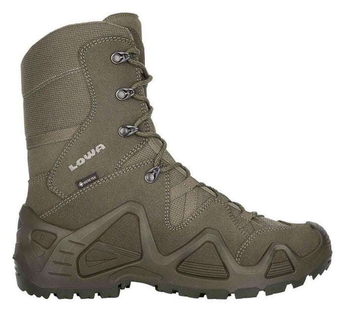 Lowa Zephyr GTX Hi TF grön hög jakt- och militärkänga med högt skaft