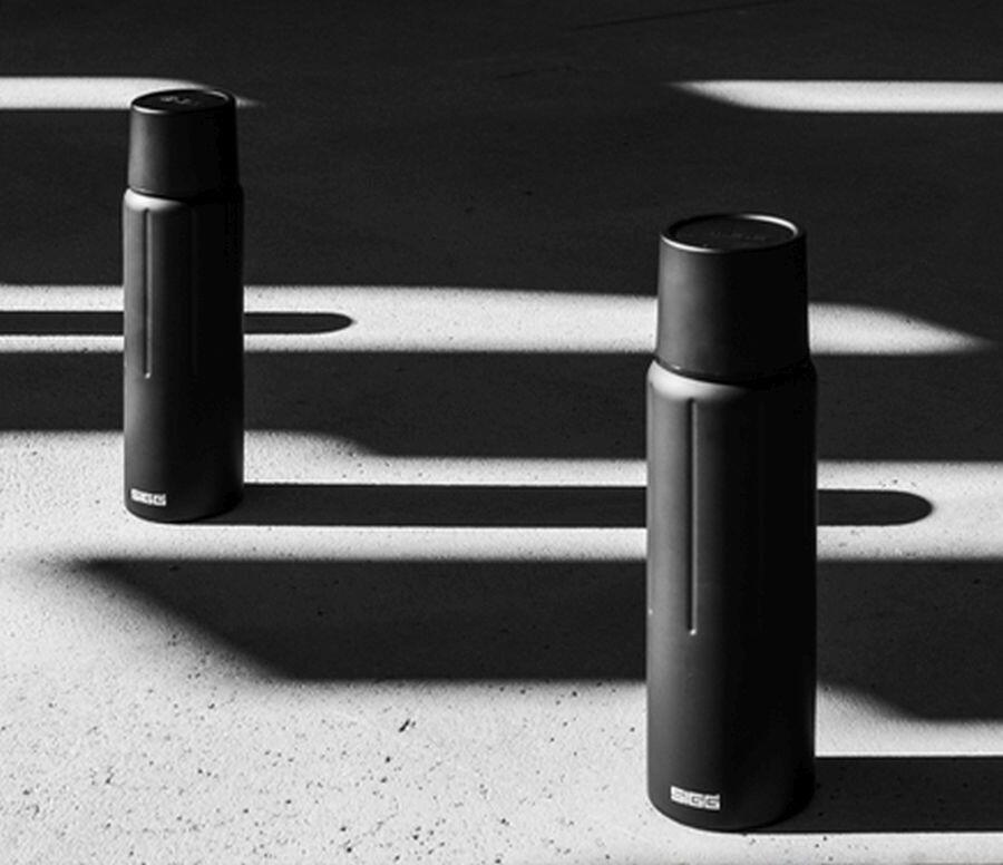 SIGG Gemstone IBT svart 0,75 L vakuumtermos i rostfritt stål