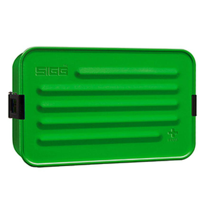 SIGG Metal Box Plus L grön matlåda i aluminium