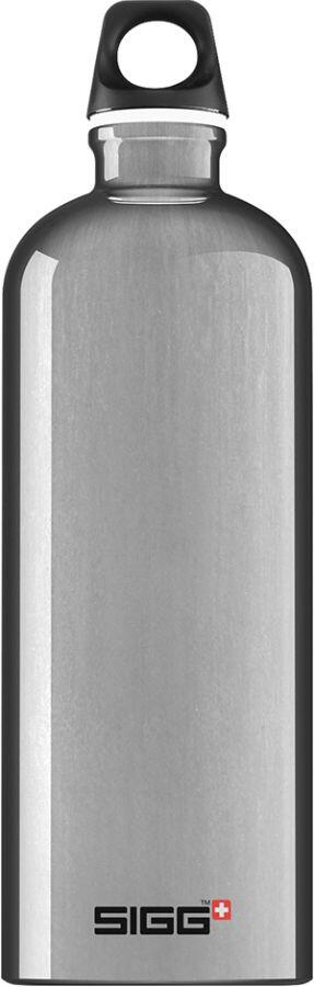 SIGG Traveller Alu 1,0 L aluminiumflaska i silver