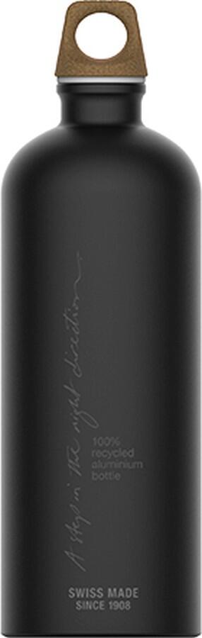 SIGG Traveller MyPlanet svart 1,0 L aluminiumflaska