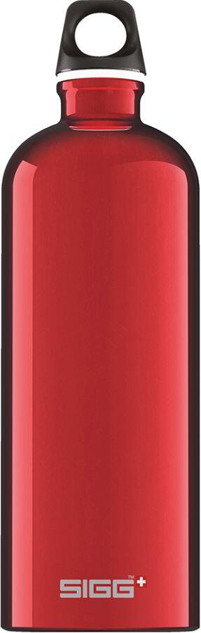 SIGG Traveller röd 1,0 L aluminiumflaska