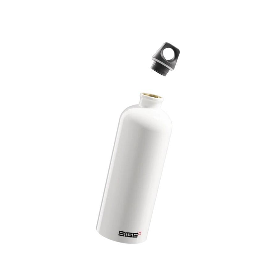 SIGG Traveller vit 1,0 L aluminiumflaska