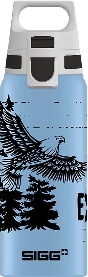 SIGG WMB One Brave Eagle barnvattenflaska 0,6 L i aluminium med örnmotiv