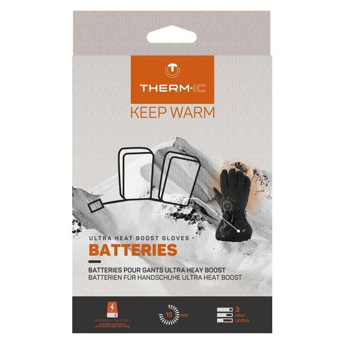 Therm-ic Kit Ultra Heat Gloves 3600 batterikit med två batterier och laddare