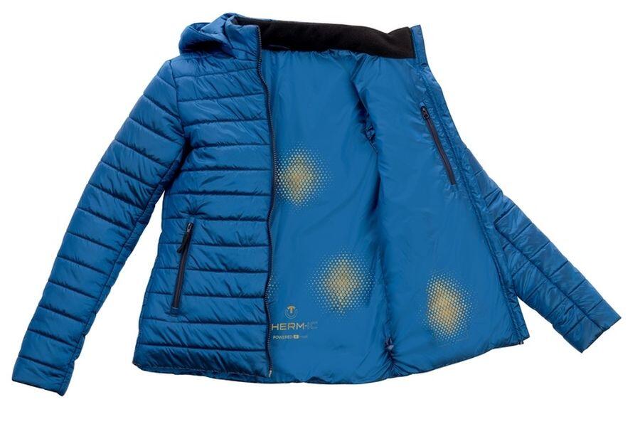 Therm-ic Power Jacket Casual Women eluppvärmd värmejacka i blått