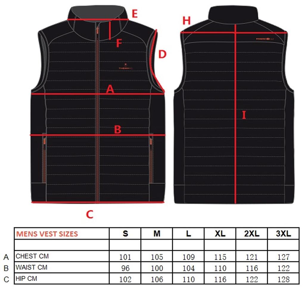 Therm-ic Power Vest Heat svart eluppvärmd väst för herr