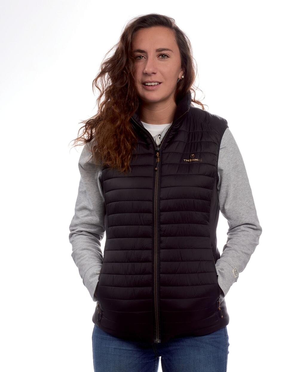 Therm-ic Power Vest Heat Women svart eluppvärmd väst dam